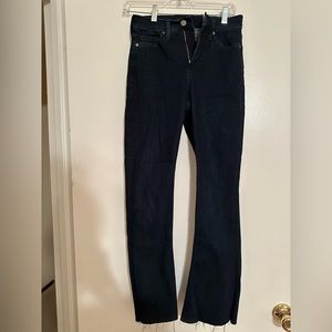 Banana republic high rise flare Jean size 26, stretchy